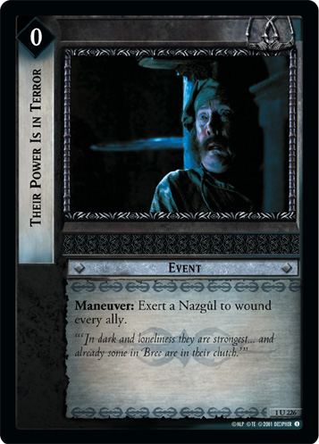 Their Power Is in Terror (FOIL)