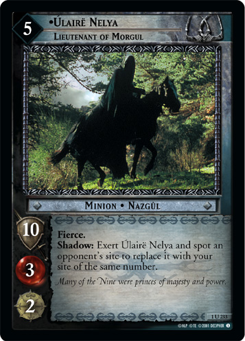 Ulaire Nelya, Lieutenant of Morgul (FOIL)