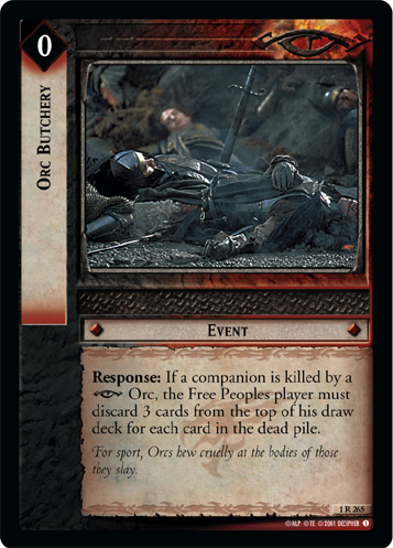 Orc Butchery (FOIL)