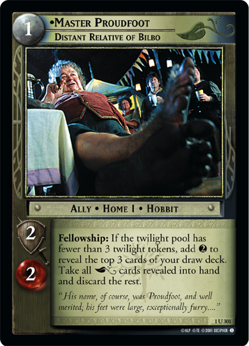 Master Proudfoot, Distant Relative (FOIL)