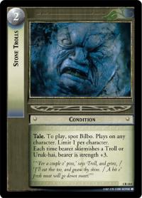 lotr tcg fellowship of the ring stone trolls