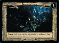 lotr tcg fellowship of the ring foils trollshaw forest foil