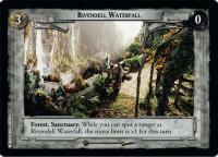 lotr tcg fellowship of the ring foils rivendell waterfall foil