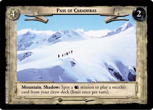 Pass of Caradhras (FOIL)