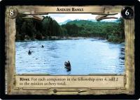 lotr tcg fellowship of the ring foils anduin banks foil