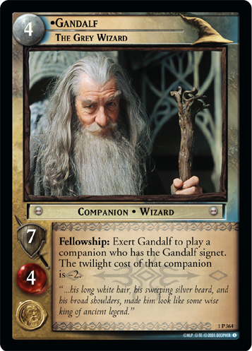 Gandalf, The Grey Wizard