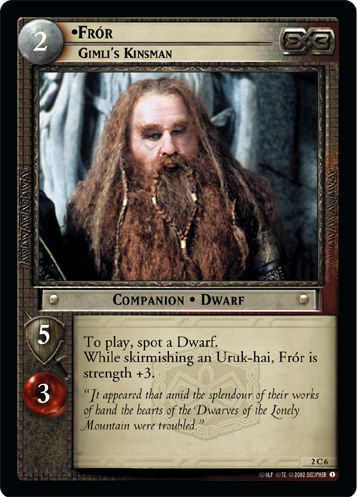 Fr'r, Gimli's Kinsman (FOIL)