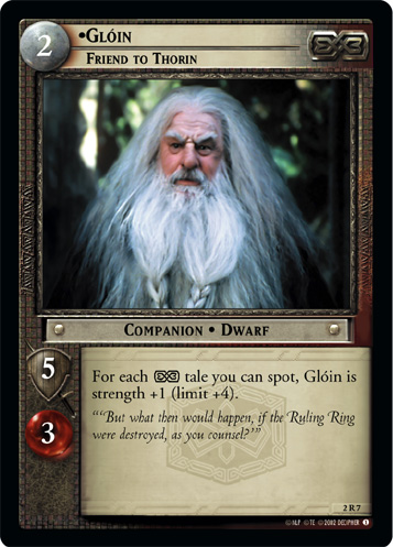 Gl'in, Friend to Thorin (FOIL)