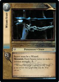 lotr tcg mines of moria foils wizard staff foil