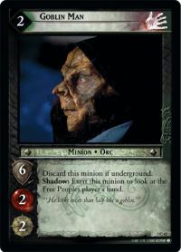 lotr tcg mines of moria foils goblin man foil