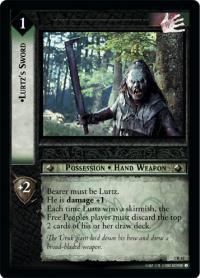 lotr tcg mines of moria lurtz s sword