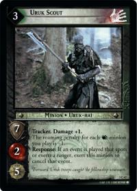 lotr tcg mines of moria foils uruk scout foil