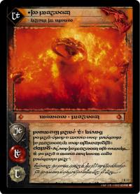 lotr tcg fellowship anthology the balrog flame of udun tengwar