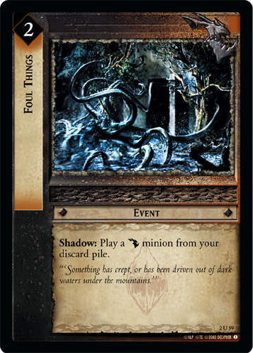 Foul Things (FOIL)