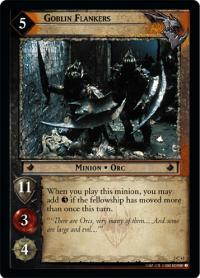 lotr tcg mines of moria foils goblin flankers foil