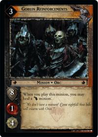 lotr tcg mines of moria foils goblin reinforcements foil