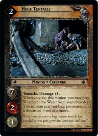 lotr tcg mines of moria huge tentacle