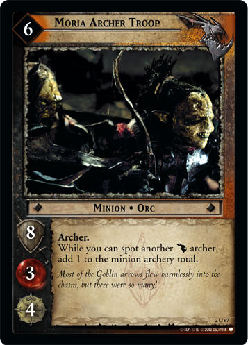 Moria Archer Troop (FOIL)