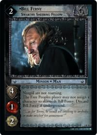 lotr tcg mines of moria bill ferny swarthy sneering fellow