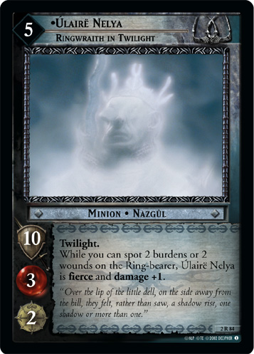 Ulaire Nelya, Ringwraith in Twilight (FOIL)