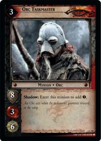 lotr tcg mines of moria foils orc taskmaster foil