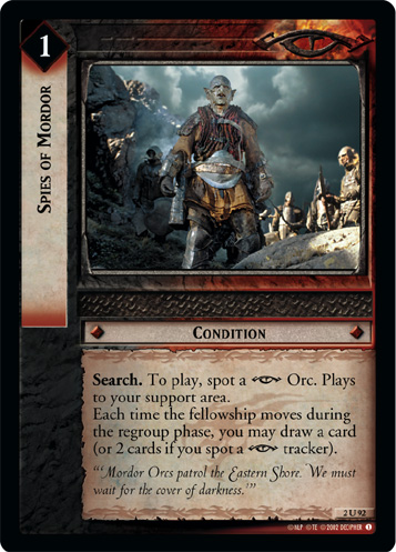 Spies of Mordor (FOIL)