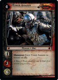 lotr tcg mines of moria foils tower assassin foil