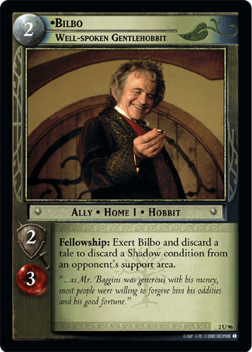 Bilbo Baggins, Well-spoken Gentlehobbit (FOIL)