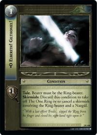 lotr tcg mines of moria foils o elbereth gilthoniel foil