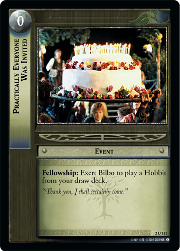 Practically Everyone Was Invited (FOIL)