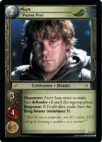 lotr tcg mines of moria foils sam proper poet foil