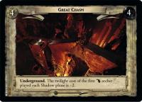 lotr tcg mines of moria foils great chasm foil