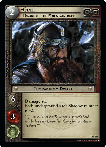 Gimli, Dwarf of the Mountain-race (FOIL)