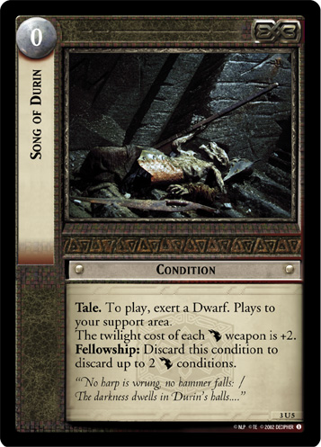 Song Of Durin (FOIL)