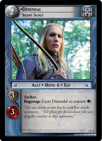D'nendal, Silent Scout (FOIL)