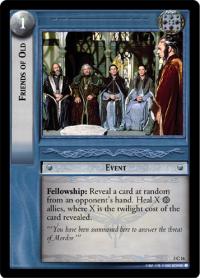 lotr tcg realms of the elf lords foils friends of old foil