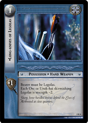 Long-knives Of Legolas (FOIL)