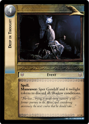 Deep In Thought (FOIL)