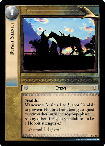 Depart Silently (FOIL)