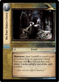 lotr tcg realms of the elf lords foils his first serious check foil