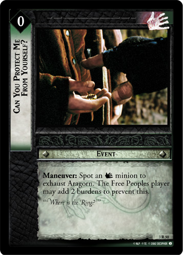 Can You Protect Me From Yourself? (FOIL)