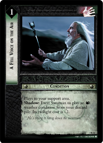 A Fell Voice On The Air (FOIL)