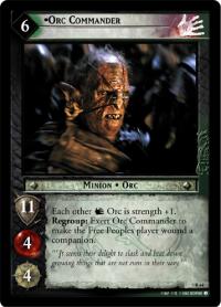 lotr tcg realms of the elf lords orc commander