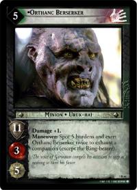 lotr tcg realms of the elf lords foils orthanc berserker foil