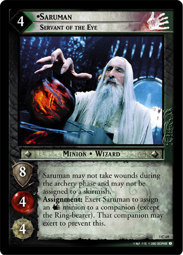 Saruman, Servant Of The Eye (FOIL)