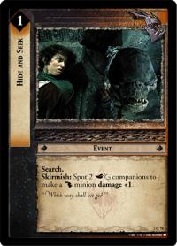 lotr tcg realms of the elf lords foils hide and seek foil