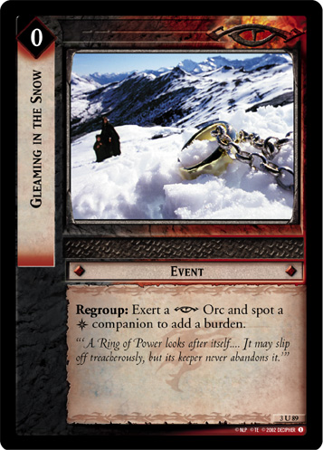 Gleaming In The Snow (FOIL)