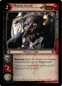 lotr tcg realms of the elf lords foils morgul slayer foil