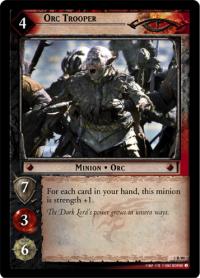 lotr tcg realms of the elf lords orc trooper