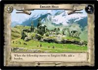 lotr tcg realms of the elf lords foils eregion hills foil